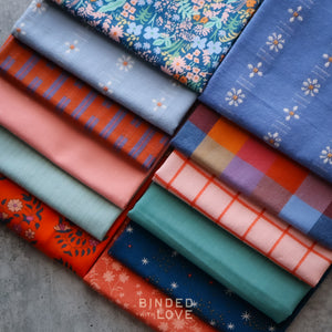 Postcard Summer Bundle | Curated 12 Fat Quarter Bundle