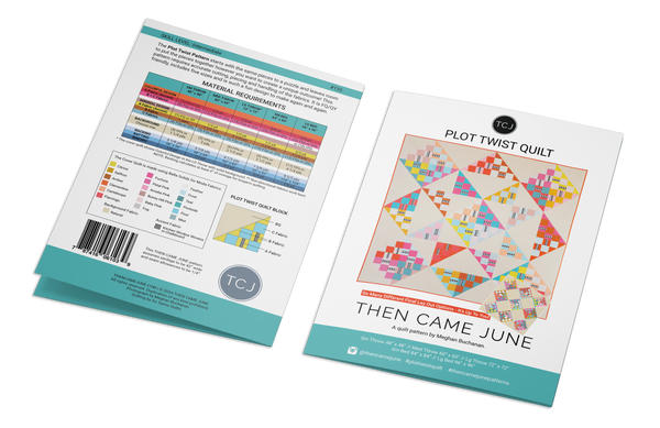 Plot Twist Quilt Pattern - Printed