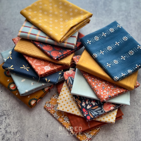 Golden Thicket Bundle | Curated 16 Fat Quarter Bundle