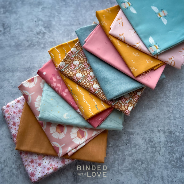 Petals & Honey Bundle | Curated 12 Fat Quarter Bundle | BUNDLE-301