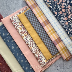 Curated Remnant Bundle | 10 Fabric End of Bolt Quilting Bundle | One of a Kind | REMNANT BUNDLE-193