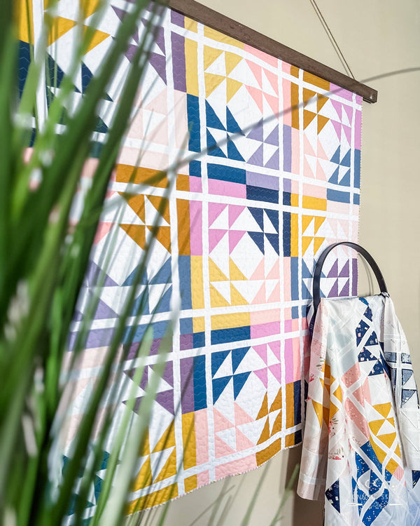 Mosaic Stones Quilt Pattern - PRINTED