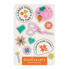 Favorite Notions Sticker Sheet