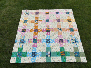 Layer Cake Nine Patch Quilt Pattern - Printed