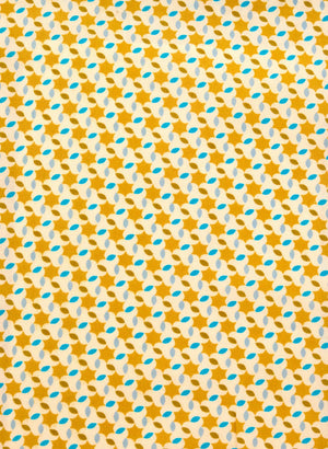 Cotton fabric coupon - Saffron Moussem