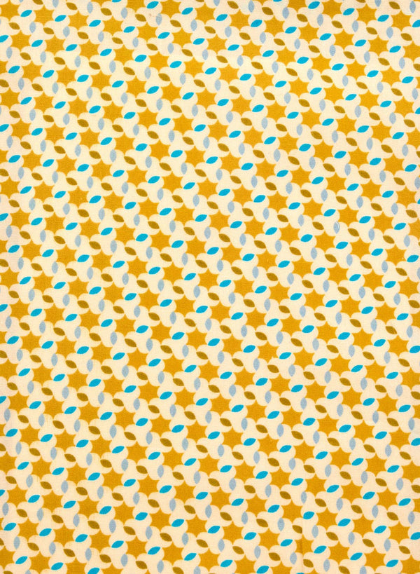 Cotton fabric coupon - Saffron Moussem