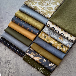 Woodland Hush Bundle | Curated 16 Fat Quarter Bundle