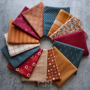 Russet & Rose Bundle | Curated 14 Fat Quarter Bundle