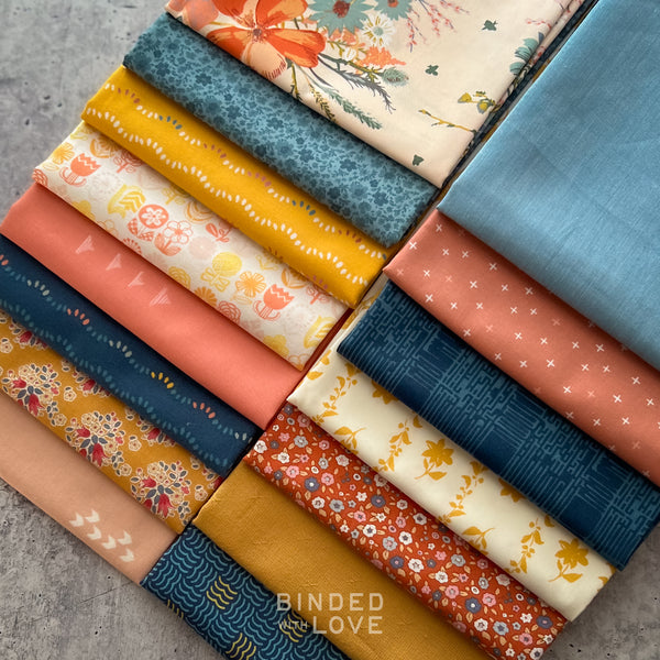 Marigold Morning Bundle | Curated 15 Fat Quarter Bundle