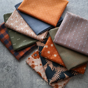 Copper Fern Bundle | Curated 10 Fat Quarter Bundle