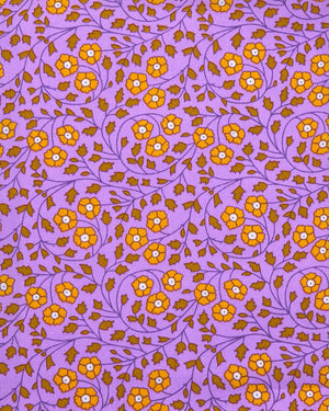 Aziza Lilac Cotton Fabric Coupon