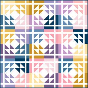 Mosaic Stones Quilt Pattern - PRINTED