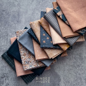 Dusty Rosewood Bundle | Curated 15 Fat Quarter Bundle