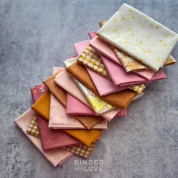 Honeyblush Bundle | Curated 16 Fat Quarter Bundle