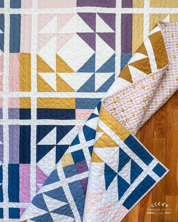 Mosaic Stones Quilt Pattern - PRINTED
