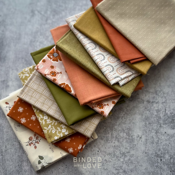 Golden Orchard | Curated 12 Fat Quarter Bundle | BUNDLE-289