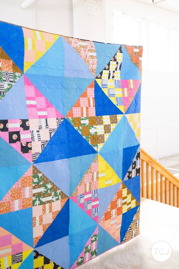 Plot Twist Quilt Pattern - Printed