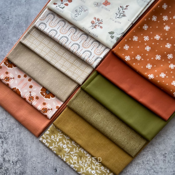 Golden Orchard | Curated 12 Fat Quarter Bundle | BUNDLE-289