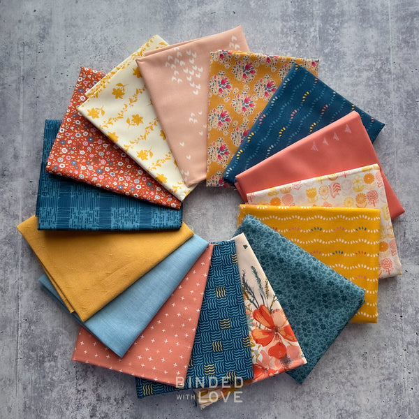 Marigold Morning Bundle | Curated 15 Fat Quarter Bundle