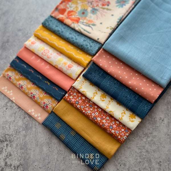 Marigold Morning Bundle | Curated 15 Fat Quarter Bundle