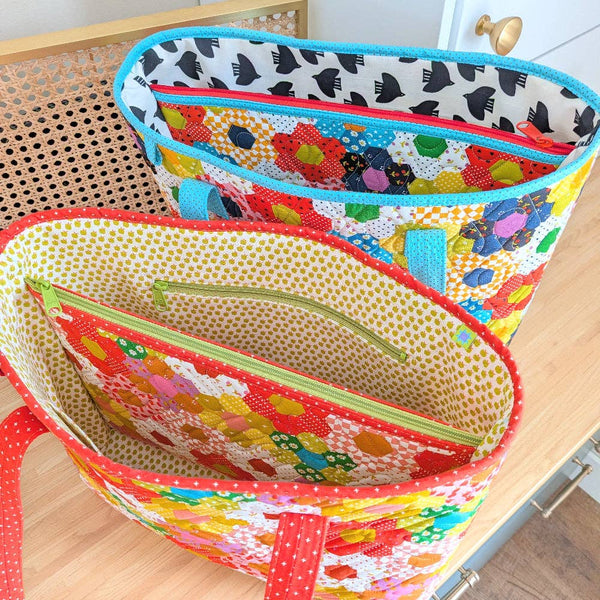 Divided Tablet Tote (Paper Pattern)