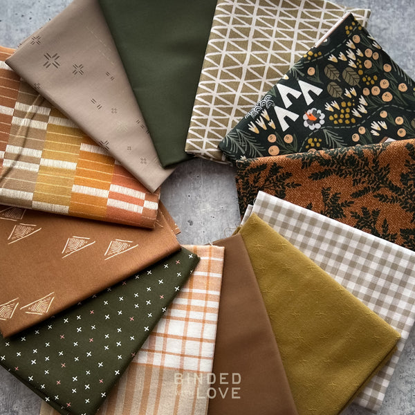 Wanderwood | Curated 12 Fat Quarter Bundle | BUNDLE-287