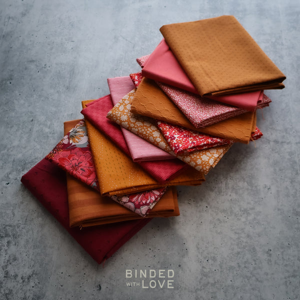 Rosy Outlook Bundle | Curated 12 Fat Quarter Bundle