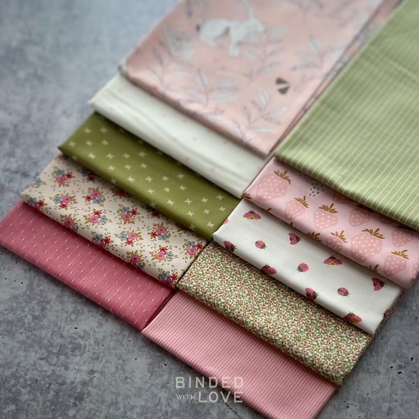 Berry Blossom Bundle | Curated 10 Fat Quarter Bundle