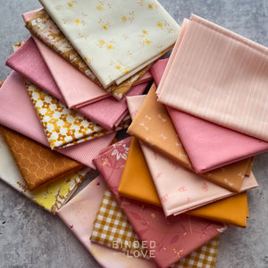 Honeyblush Bundle | Curated 16 Fat Quarter Bundle