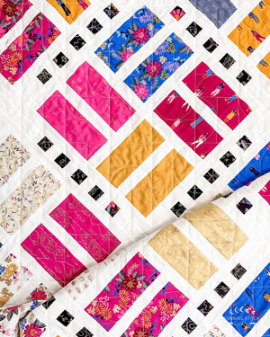 Weavers Cottage Quilt Pattern - PRINTED