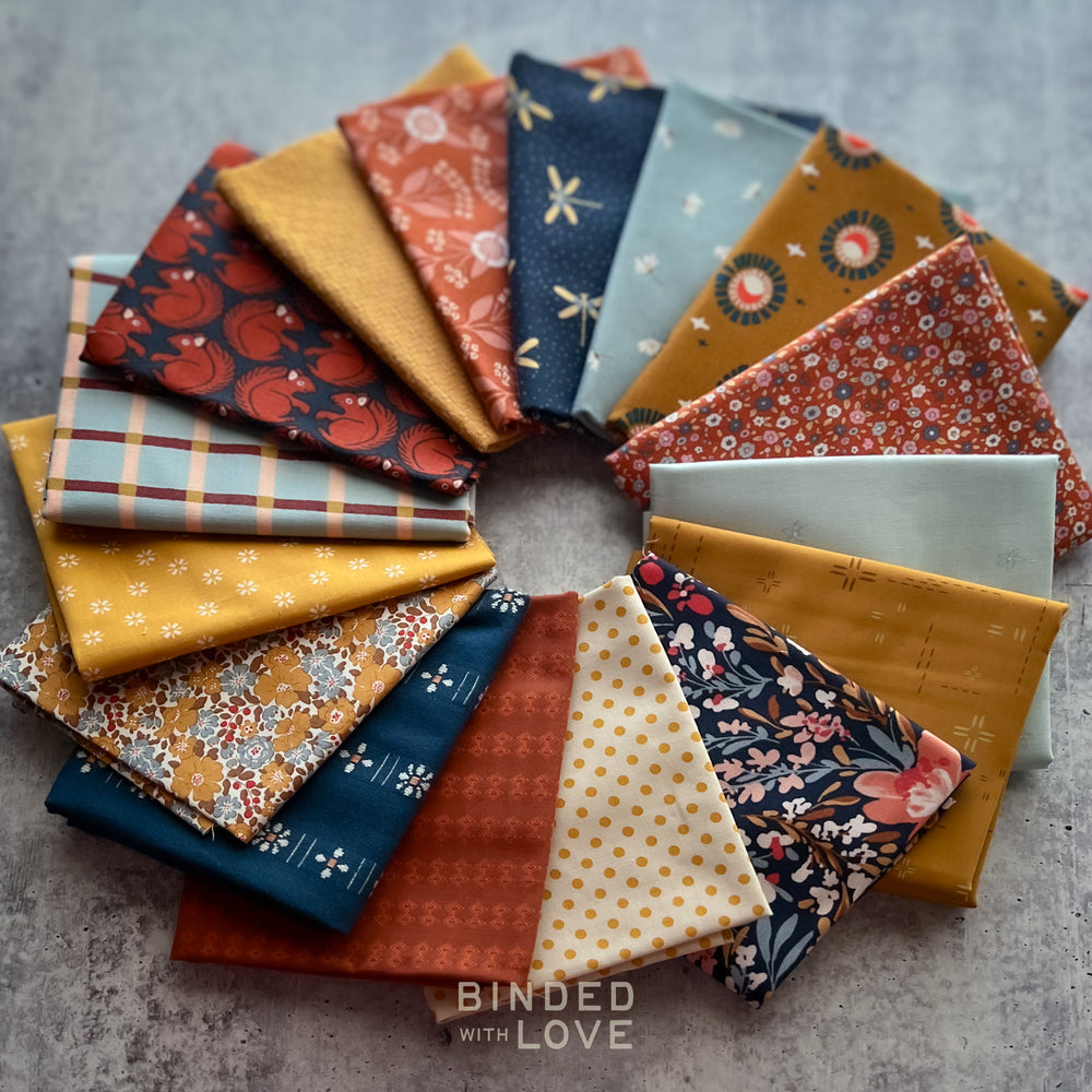 Golden Thicket Bundle | Curated 16 Fat Quarter Bundle