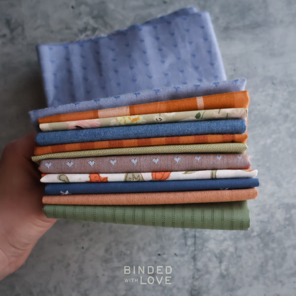 Golden Hour Garden Bundle | Curated 11 Fat Quarter Bundle