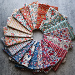 Tilda Village Life Full Collection Precut Bundle | 20 Prints | Fat Quarter Bundle | Half Yard Bundle