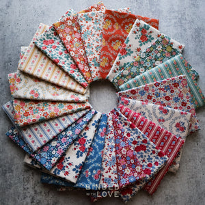 Tilda Village Life Full Collection Precut Bundle | 20 Prints | Fat Quarter Bundle | Half Yard Bundle