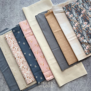 Curated Remnant Bundle | 10 Fabric End of Bolt Quilting Bundle | One of a Kind | REMNANT BUNDLE-203