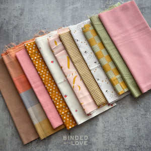 Curated Remnant Bundle | 11 Fabric End of Bolt Quilting Bundle | One of a Kind | REMNANT BUNDLE-180