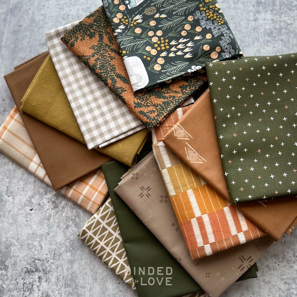 Wanderwood | Curated 12 Fat Quarter Bundle | BUNDLE-287