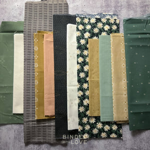 Curated Remnant Bundle | 12 Fabric End of Bolt Quilting Bundle | One of a Kind | REMNANT BUNDLE-152
