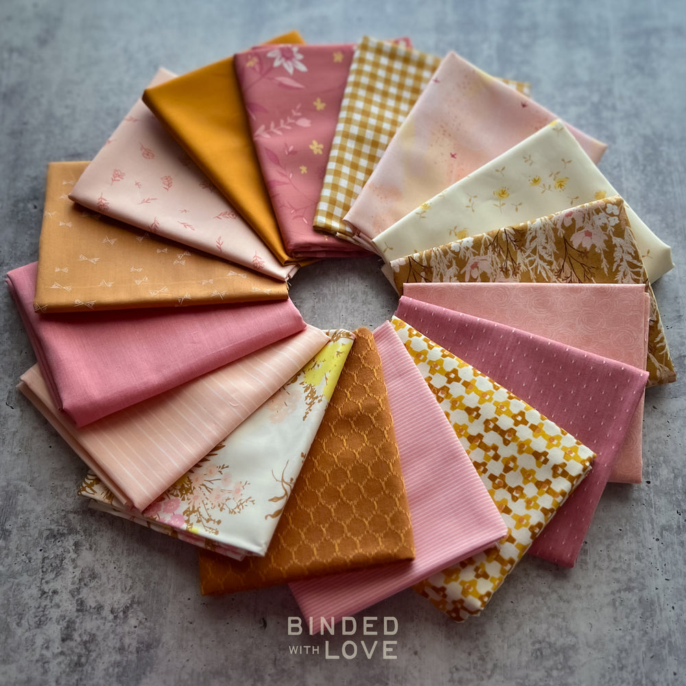 Honeyblush Bundle | Curated 16 Fat Quarter Bundle