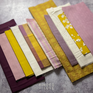 Curated Remnant Bundle | 11 Fabric End of Bolt Quilting Bundle | One of a Kind | REMNANT BUNDLE-157