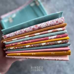 Petals & Honey Bundle | Curated 12 Fat Quarter Bundle | BUNDLE-301
