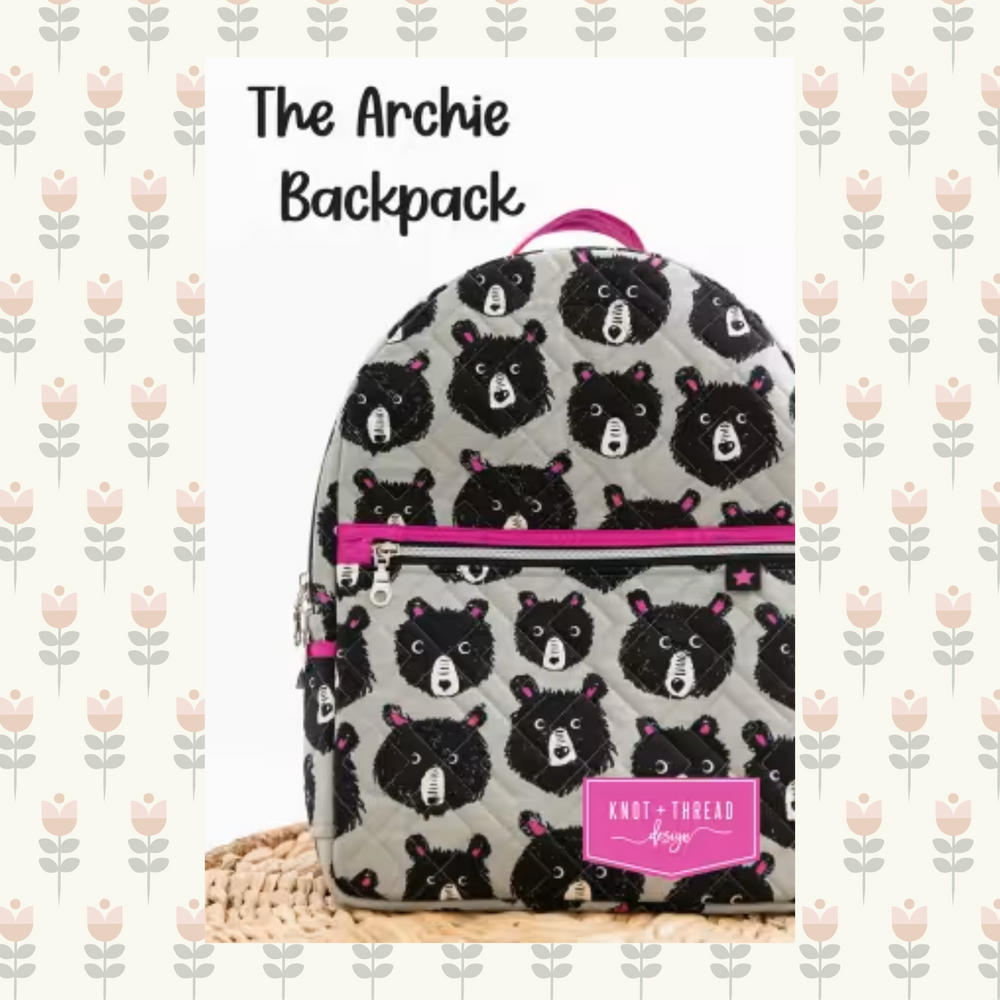 The Archie Backpack | Printed Pattern