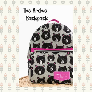 The Archie Backpack | Printed Pattern