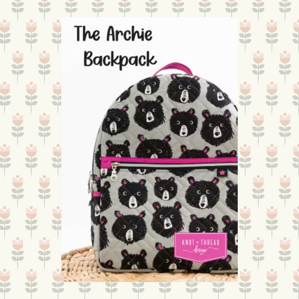 The Archie Backpack | Printed Pattern