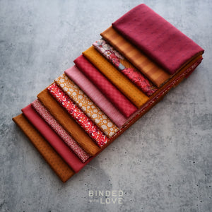 Rosy Outlook Bundle | Curated 12 Fat Quarter Bundle