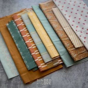Curated Remnant Bundle | 10 Fabric End of Bolt Quilting Bundle | One of a Kind | REMNANT BUNDLE-205