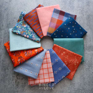 Postcard Summer Bundle | Curated 12 Fat Quarter Bundle