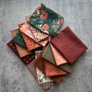 Cedar Rose Bundle | Curated 14 Fat Quarter Bundle