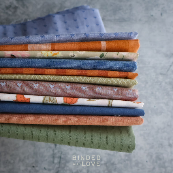 Golden Hour Garden Bundle | Curated 11 Fat Quarter Bundle