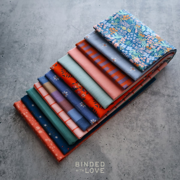 Postcard Summer Bundle | Curated 12 Fat Quarter Bundle